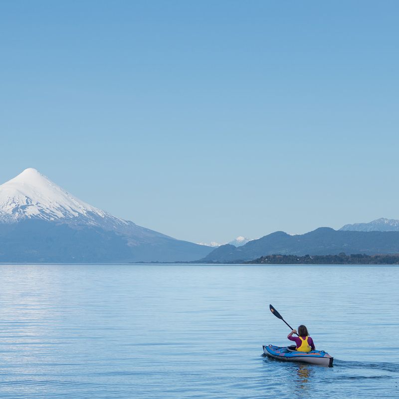 Advanced Elements AdvancedFrame Expedition TM Elite blu oceano kayak gonfiabile per 1 persona 6