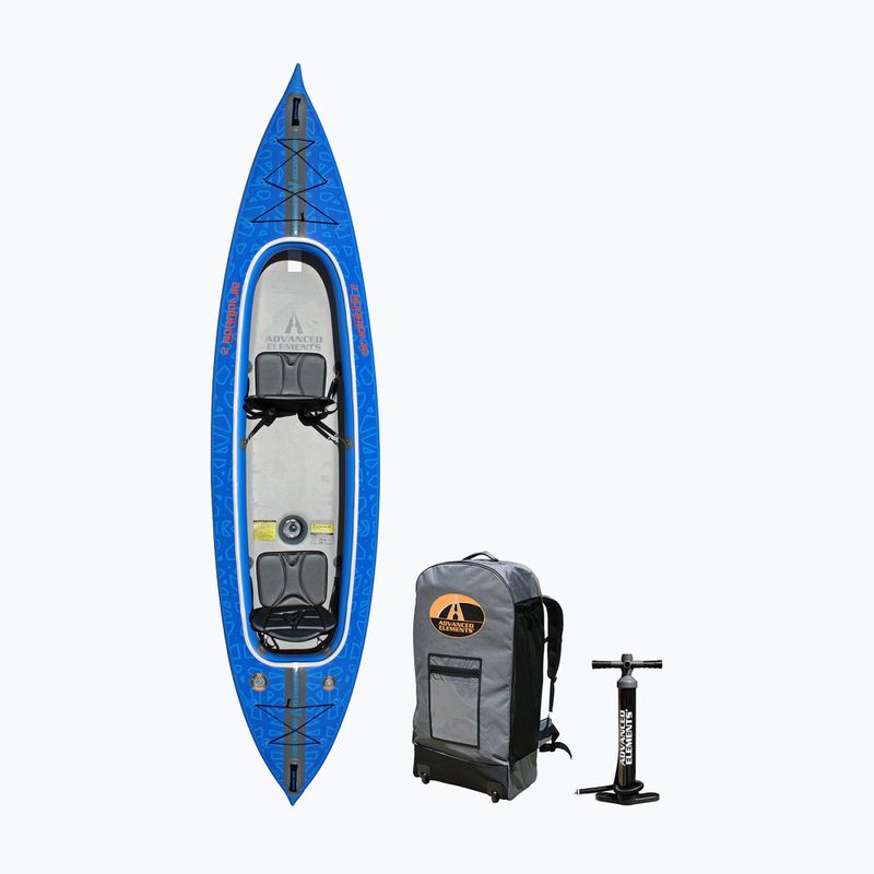 Advanced Elements AirVolution blu/grigio kayak gonfiabile per 1 persona