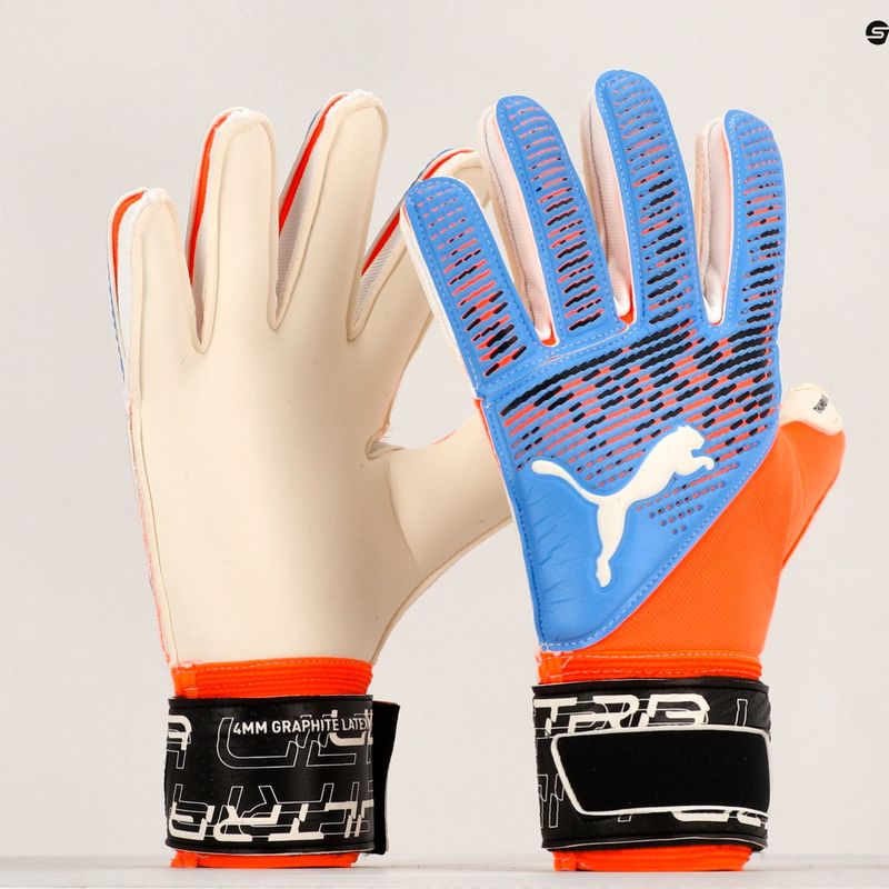 Guanto da portiere PUMA Ultra Grip 2 RC ultra arancio/blu glimmer 6