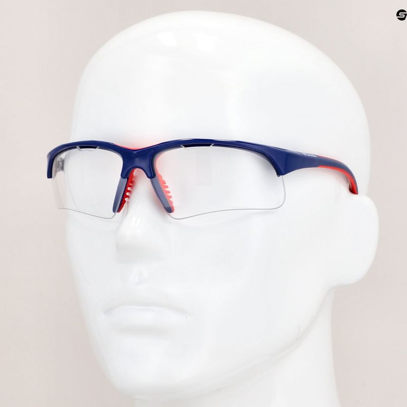 Occhiali da squash Tecnifibre Lunettes Aquash blu/rosso 7