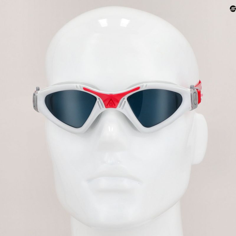 Occhialini da nuoto Aquasphere Kayenne 2022 grigio/rosso/scuro 7