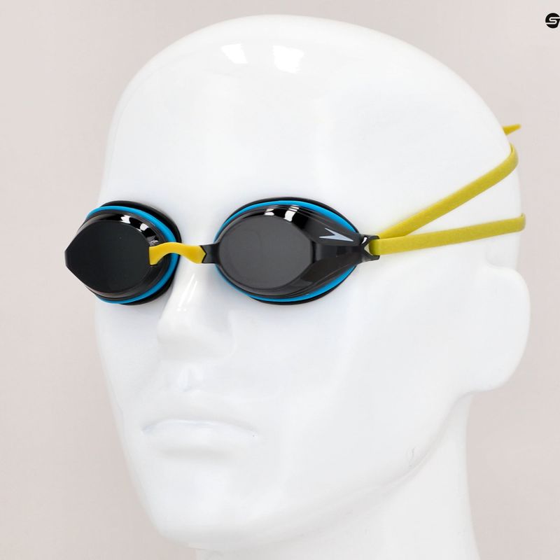 Occhialini da nuoto Speedo Vengeance atomic lime/blu piscina/smoke 6
