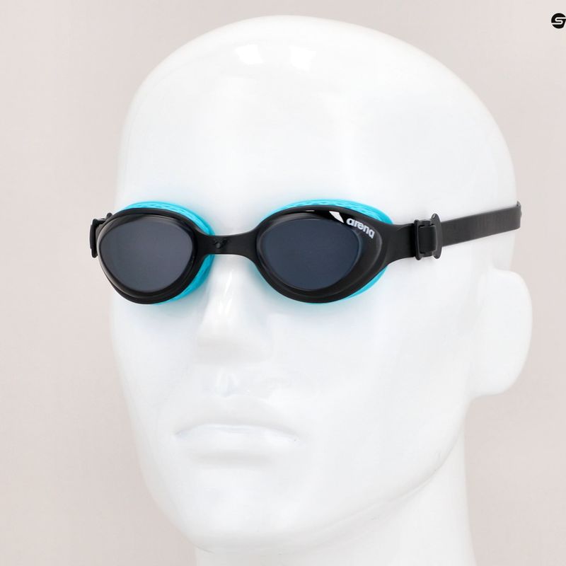 Occhialini da nuoto per bambini arena Air Jr fumo/nero 14