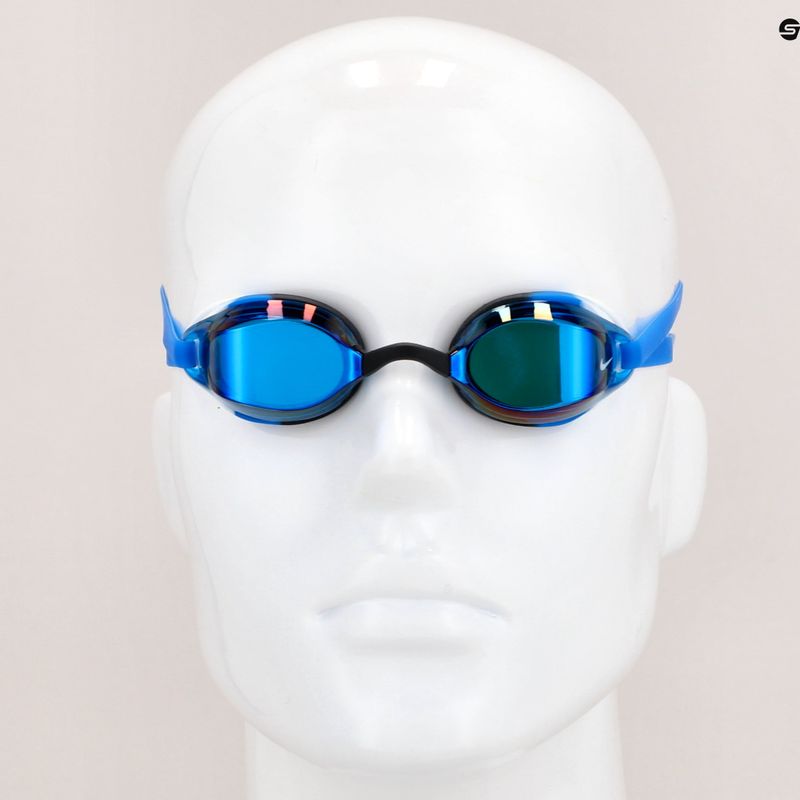 Occhialini da nuoto per bambini Nike Legacy Mirror Junior blu 6
