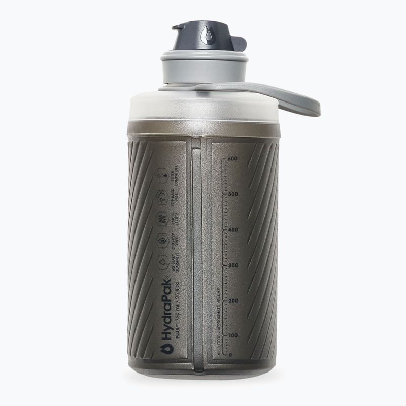 HydraPak Flux 750 ml bottiglia da viaggio grigio mammut 2