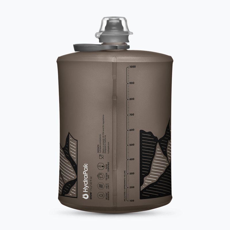 Borraccia da viaggio HydraPak Stow 1000 ml mammoth grey 2