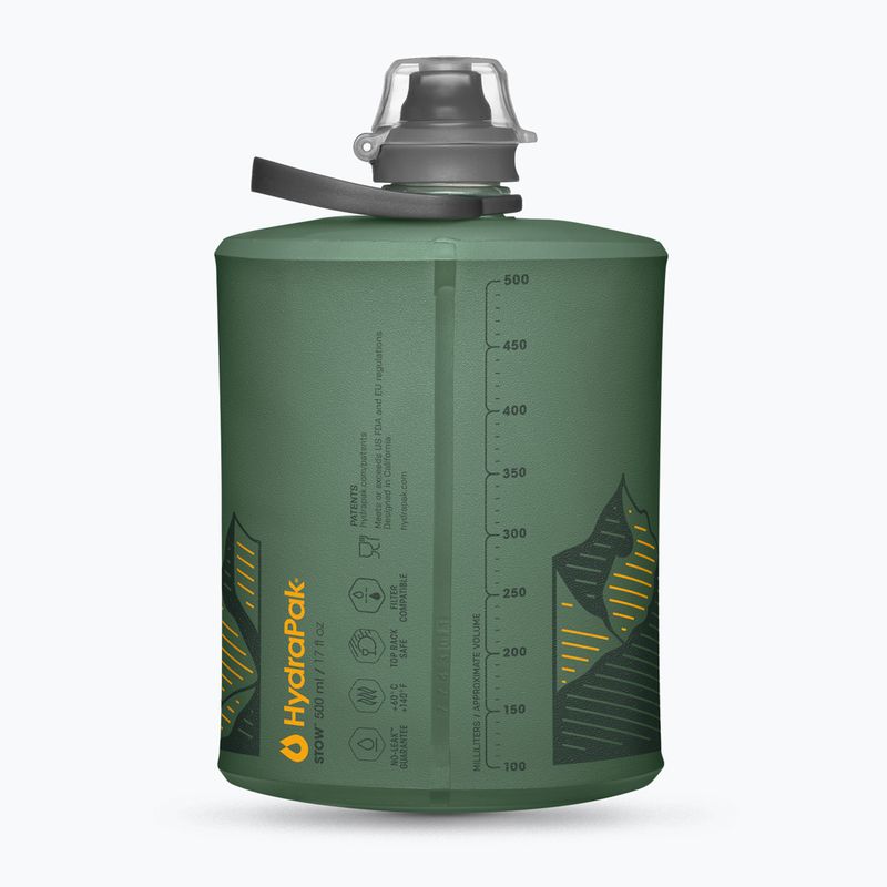 Borraccia da viaggio HydraPak Stow 500 ml sage green 2