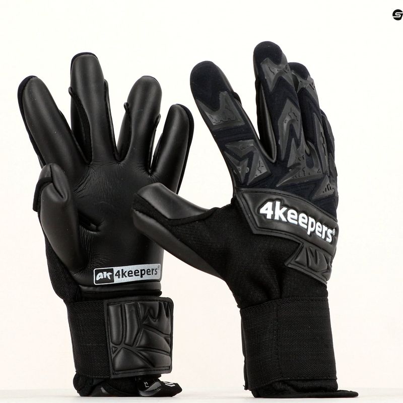 4keepers Equip Panter NC guanti da portiere nero 8