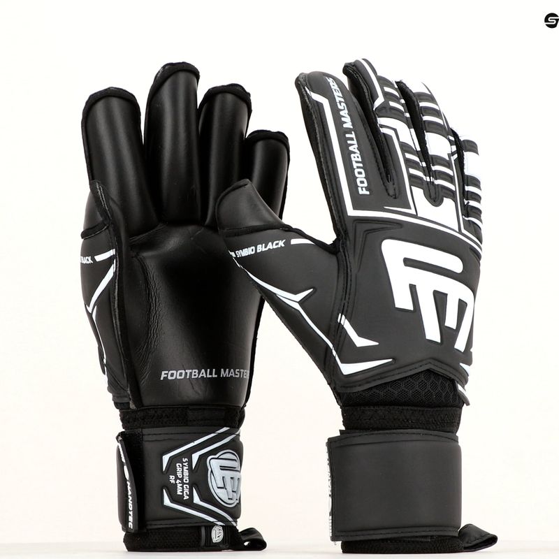 Guanti da portiere Football Masters Symbio RF nero 9