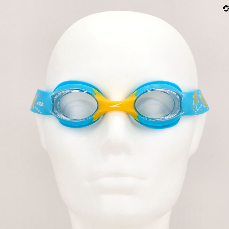 Occhialini da nuoto Speedo Illusion Infant turchese/giallo/chiaro per bambini 7
