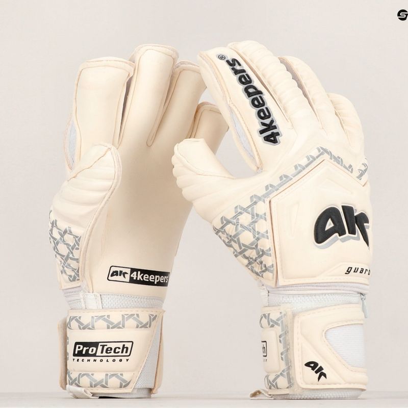 4keepers Guard Classic MF guanti da portiere bianco/nero 5