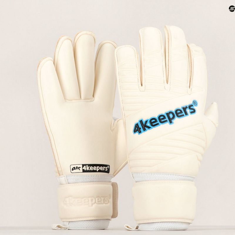 4keepers Retro IV RF guanti da portiere bianchi 11