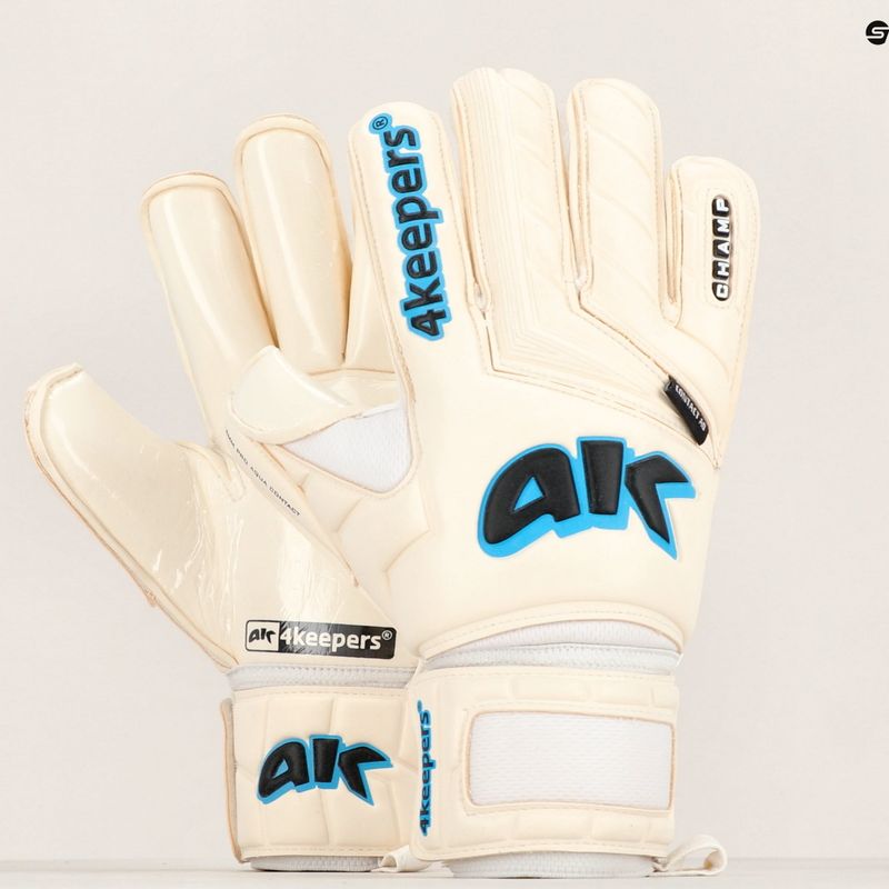 4keepers Champ AQ Contact V RF guanti da portiere bianco/blu 11