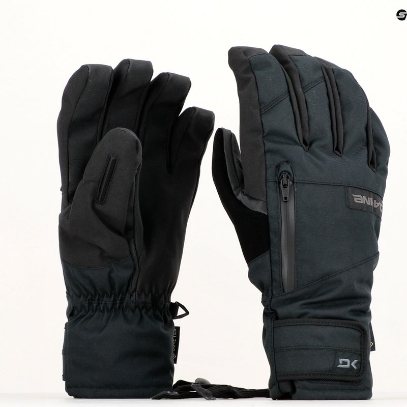 Guanto da snowboard corto da uomo Dakine Titan Gore-Tex nero 4