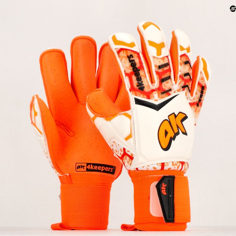 4keepers Force V 2.20 RF guanto da portiere bianco/arancio 7