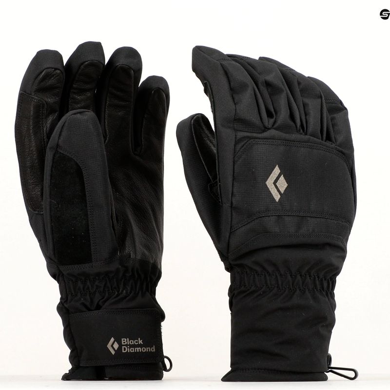Guanto da sci Black Diamond Mission nero 9