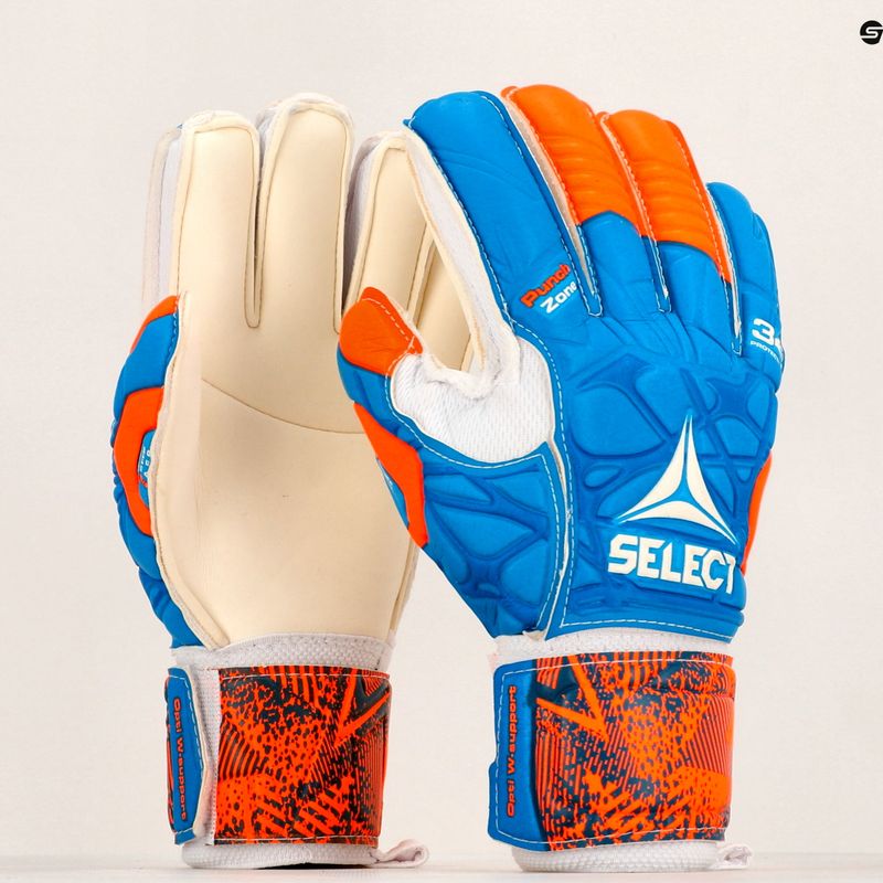 SELECT 34 Protezione guanti da portiere 2019 blu e bianco 500046 6