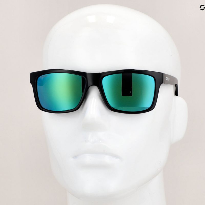Occhiali da sole Cressi Bahia Floating nero/verde specchiato 8