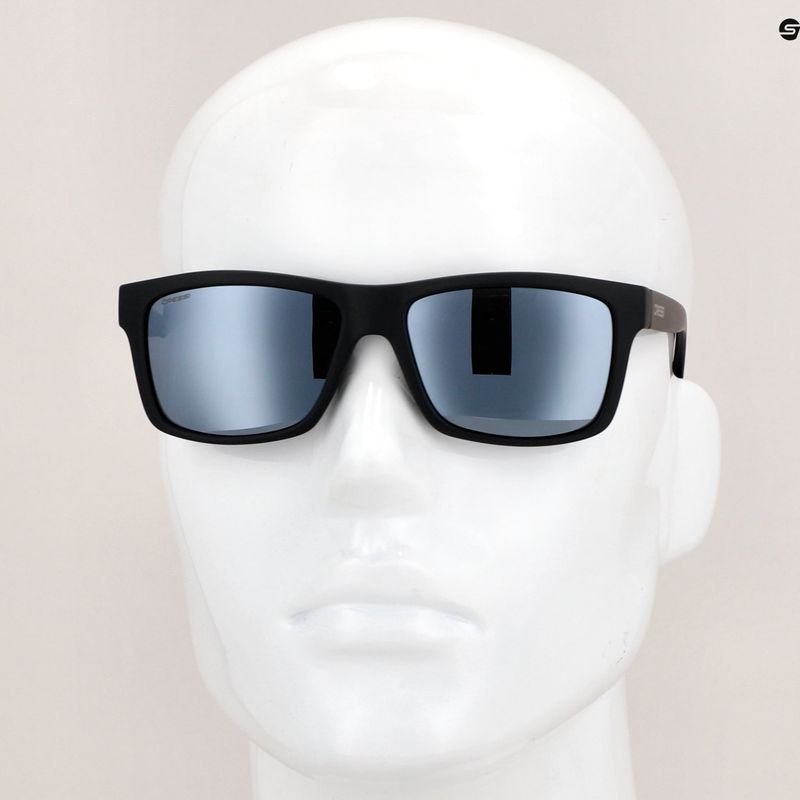Occhiali da sole Cressi Bahia Floating nero/argento specchiato 8