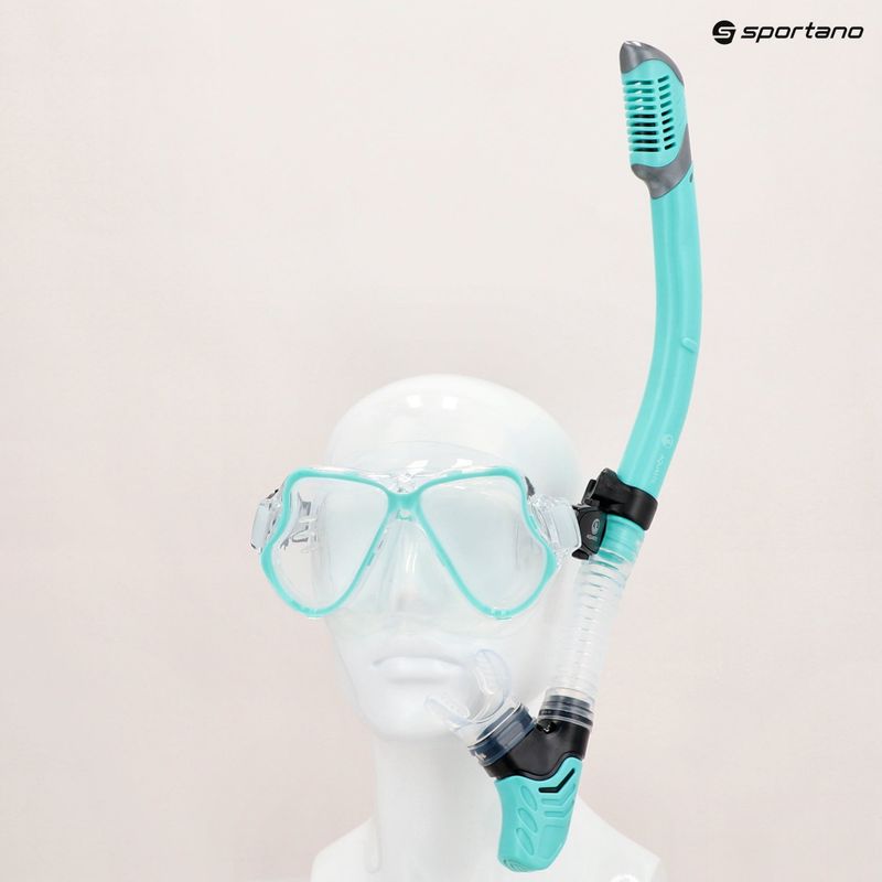 Set da snorkeling AQUASTIC MSFA-01SN blu 21