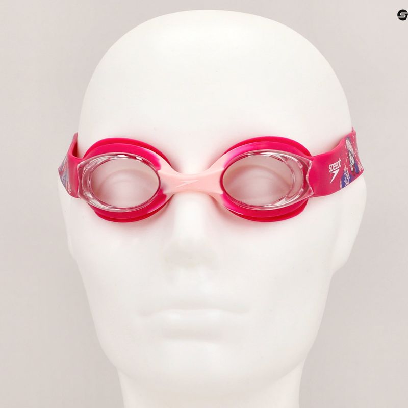 Occhialini da nuoto per bambini Speedo Illusion Infant blossom/electric pink/clear 12