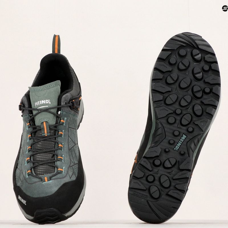 Scarponi da trekking da uomo Meindl Top Trail GTX loden/arancio 15