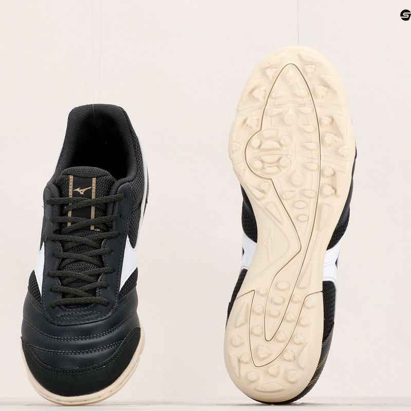 Scarpe da calcio da uomo Mizuno Morelia Sala Club TF nero oyster/bianco 11