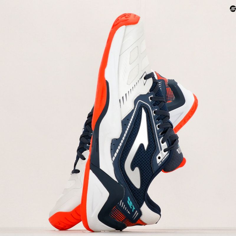 Scarpe da tennis da uomo Joma Set T bianco/marino 13