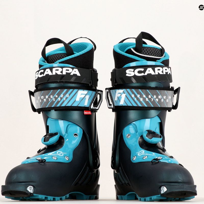 Scarpone da sci SCARPA F1 uomo antracite/ottanio 11