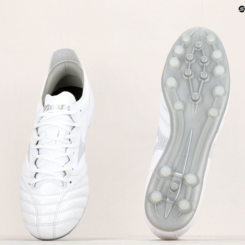 Scarpe da calcio Mizuno Morelia Neo III Pro AG bianco P1GA238404 11