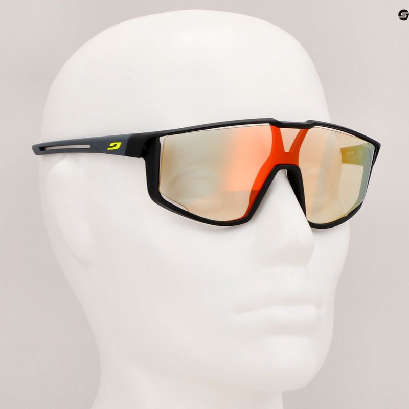 Julbo Fury S Reactiv 1-3 Light Amplifier occhiali da sole per bambini nero/grigio opaco 10