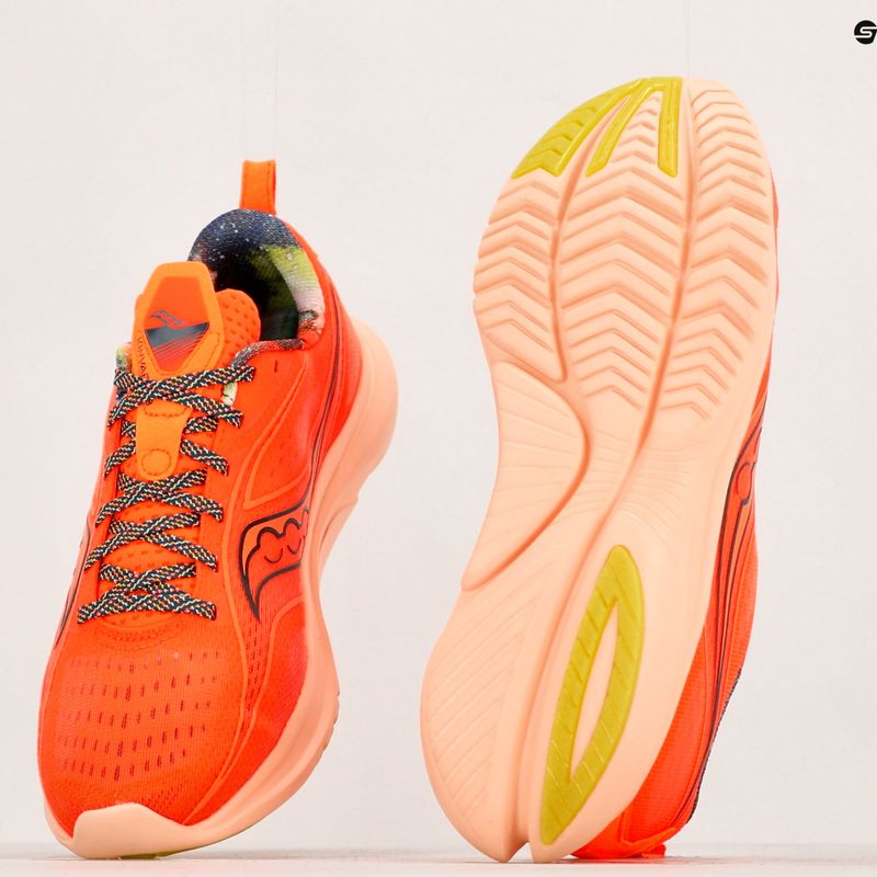 Scarpe da corsa da uomo Saucony Kinvara 13 arancione 16