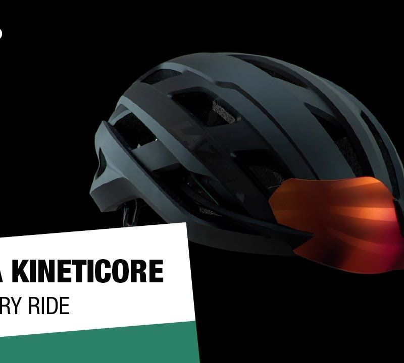 Casco da bici Lazer Strada KC azzurro tramonto 18