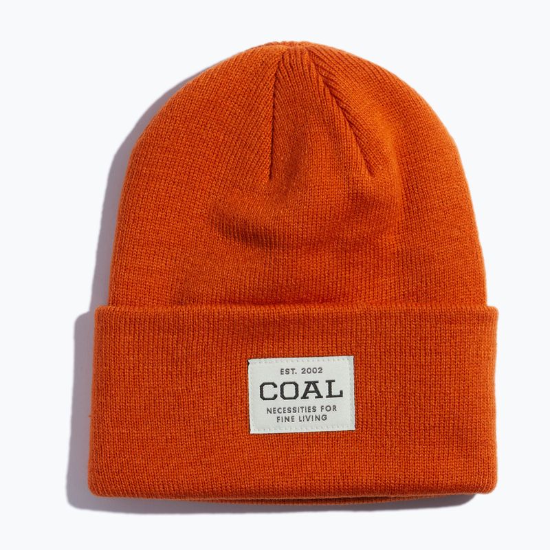 Berretto invernale Coal The Uniform arancione bruciato 4