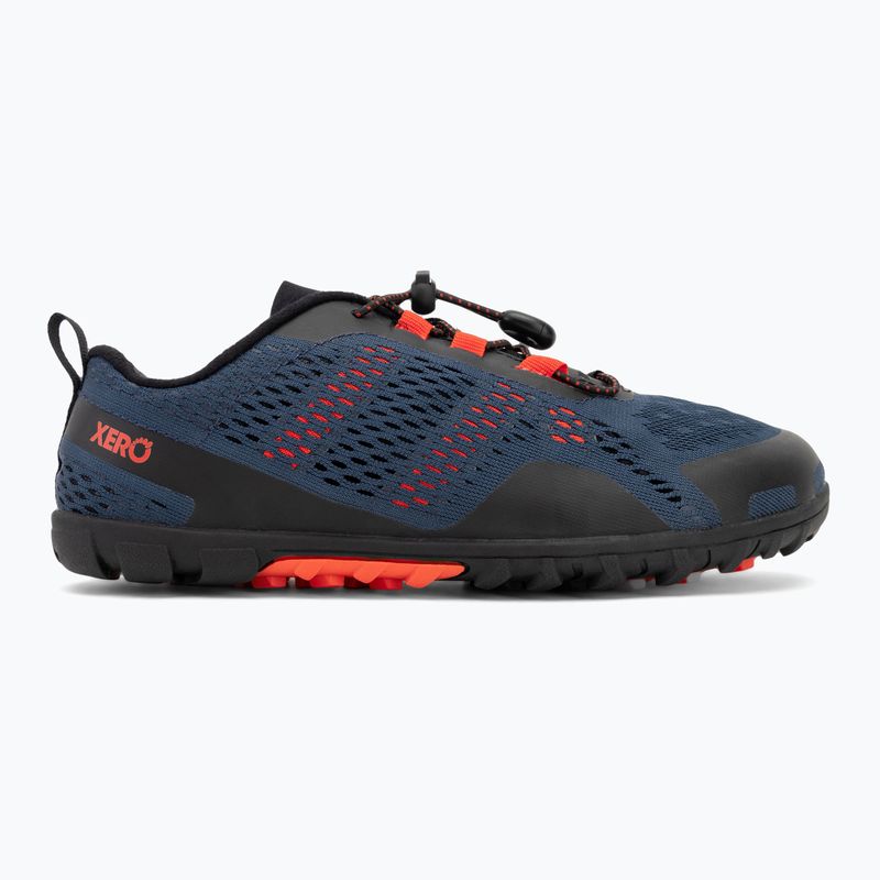 Scarpe barefoot da uomo Xero Shoes Aqua X Sport moonlit/blue/orange 2