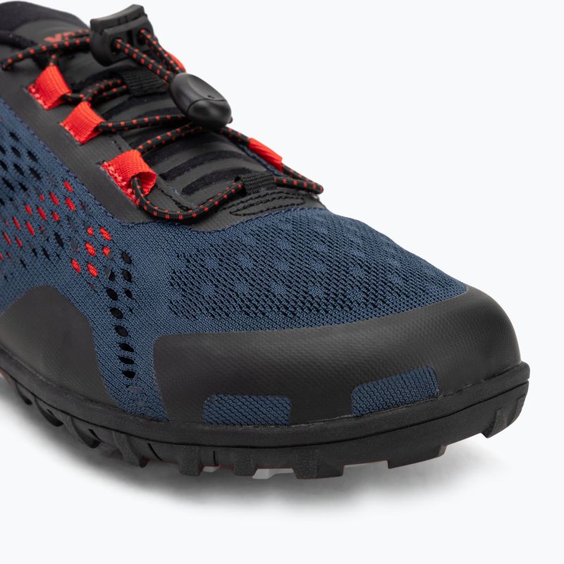 Scarpe Berefoot Xero Shes Aqua X Sport da uomo, blu/arancione/luce di luna 7