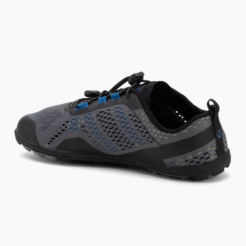 Berefoot scarpe Xero Shes Aqua X Sport da uomo in acciaio/grigio/blu 3