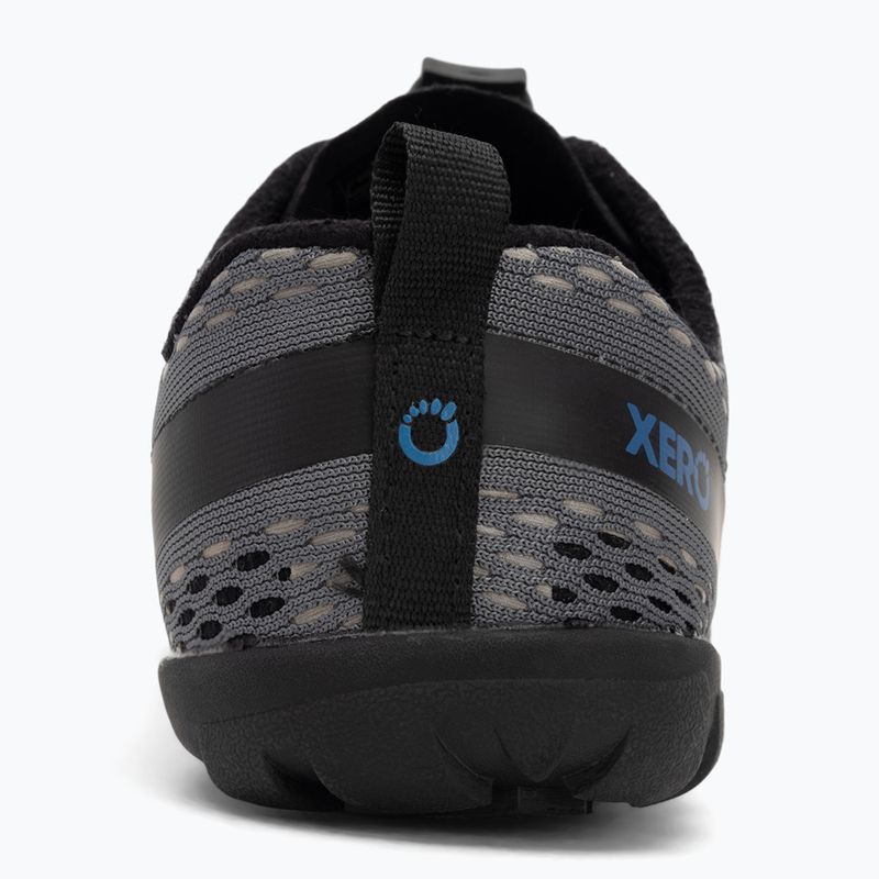 Berefoot scarpe Xero Shes Aqua X Sport da uomo in acciaio/grigio/blu 6