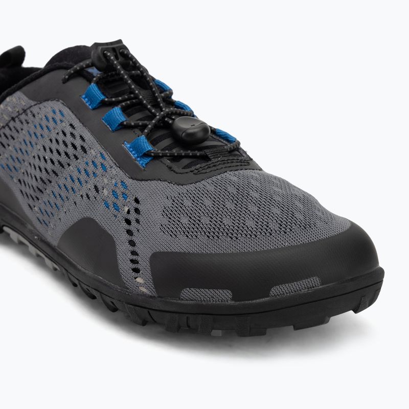 Berefoot scarpe Xero Shes Aqua X Sport da uomo in acciaio/grigio/blu 7