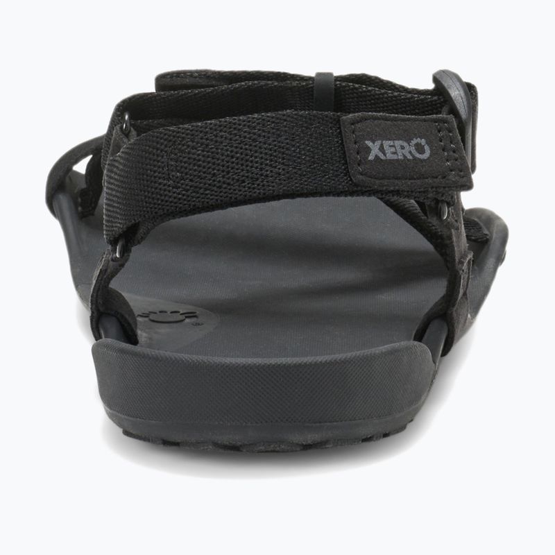 Sandali a piedi nudi da uomo Xero Shoes Z-Trek nero 5
