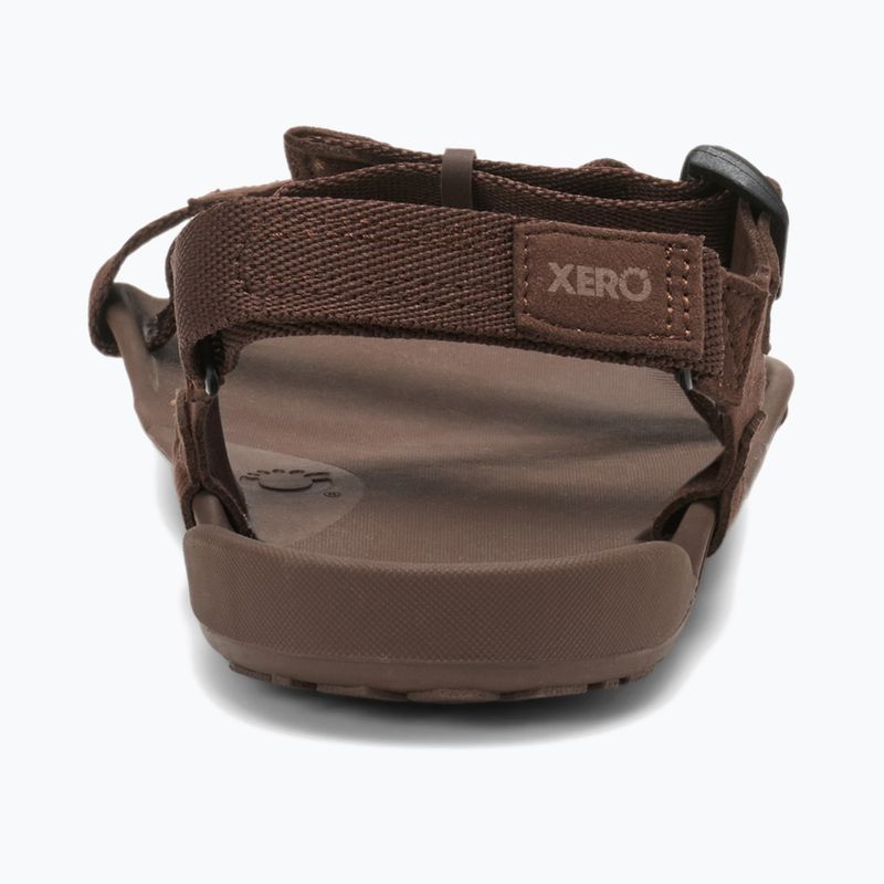Sandali a piedi nudi da uomo Xero Shoes Z-Trek marrone 5