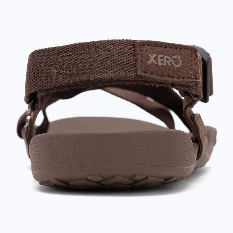 Sandali a piedi nudi da uomo Xero Shoes Z-Trek marrone 6