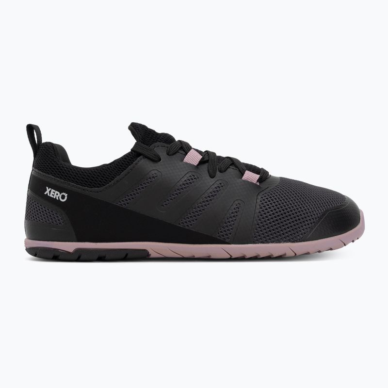 Scarpe a piedi nudi da donna Xero Shoes Forza Runner nero/mirtillo rosso 2