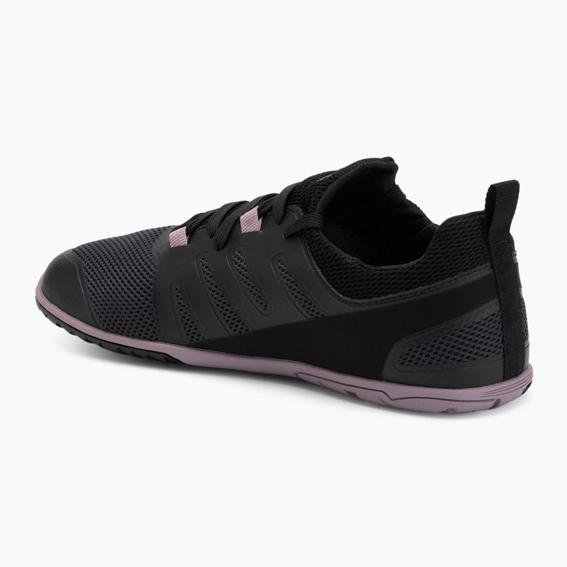 Scarpe a piedi nudi da donna Xero Shoes Forza Runner nero/mirtillo rosso 3