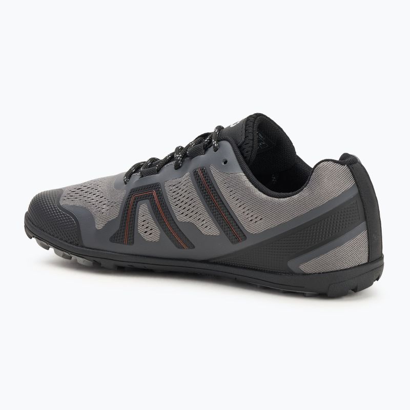 Scarpe a piedi nudi da uomo Xero Shoes Mesa Trail II acciaio grigio / arancione 3