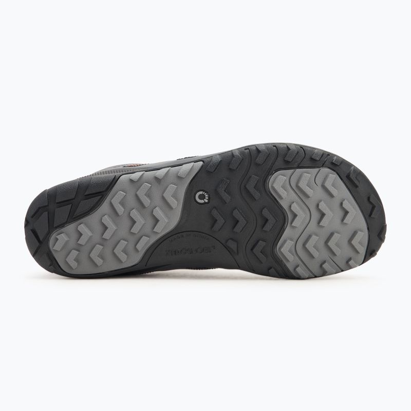 Scarpe a piedi nudi da uomo Xero Shoes Mesa Trail II acciaio grigio / arancione 4
