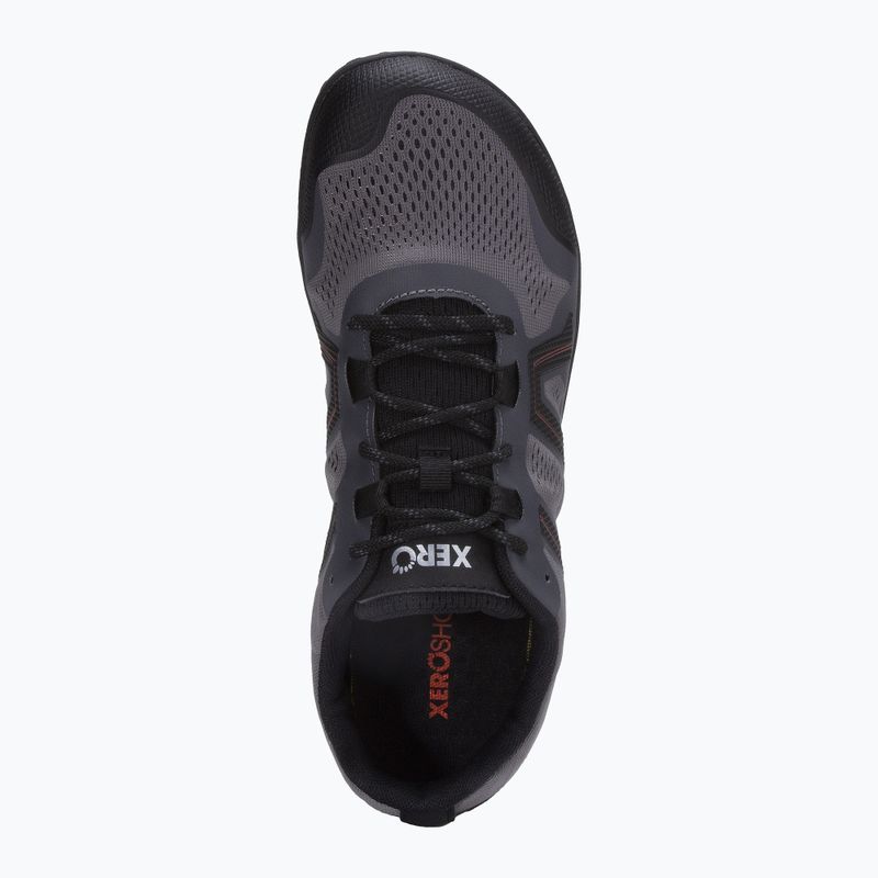 Scarpe a piedi nudi da uomo Xero Shoes Mesa Trail II acciaio grigio / arancione 15