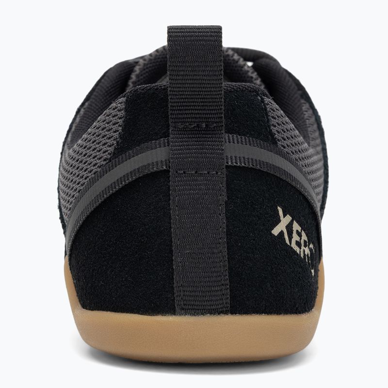 Scarpe da donna a piedi nudi Xero Shoes Prio Suede nero asfalto 6