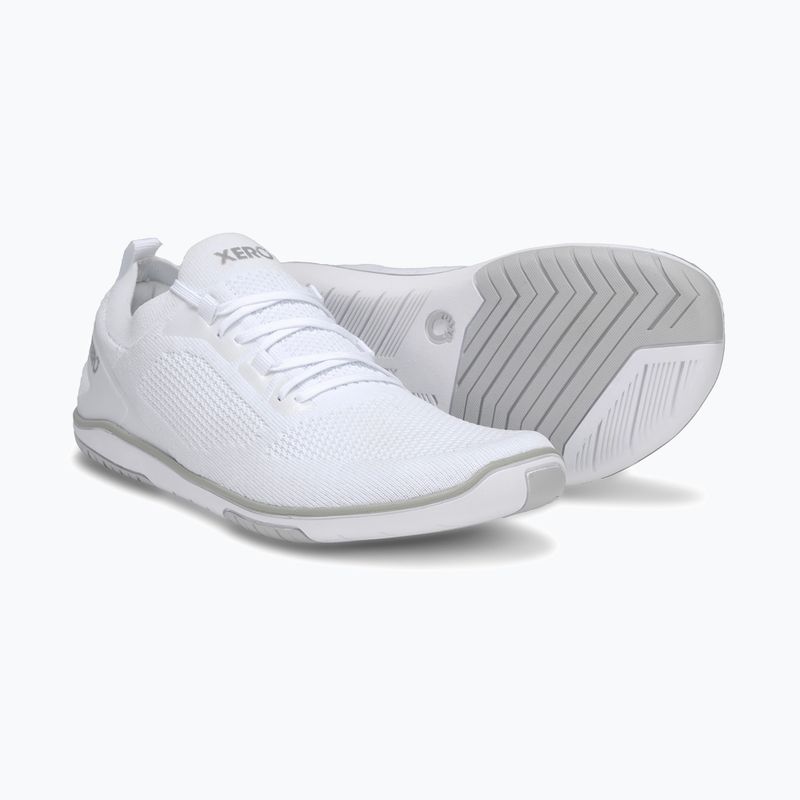 Scarpe a piedi nudi da uomo Xero Shoes Nexus Knit bianco 9