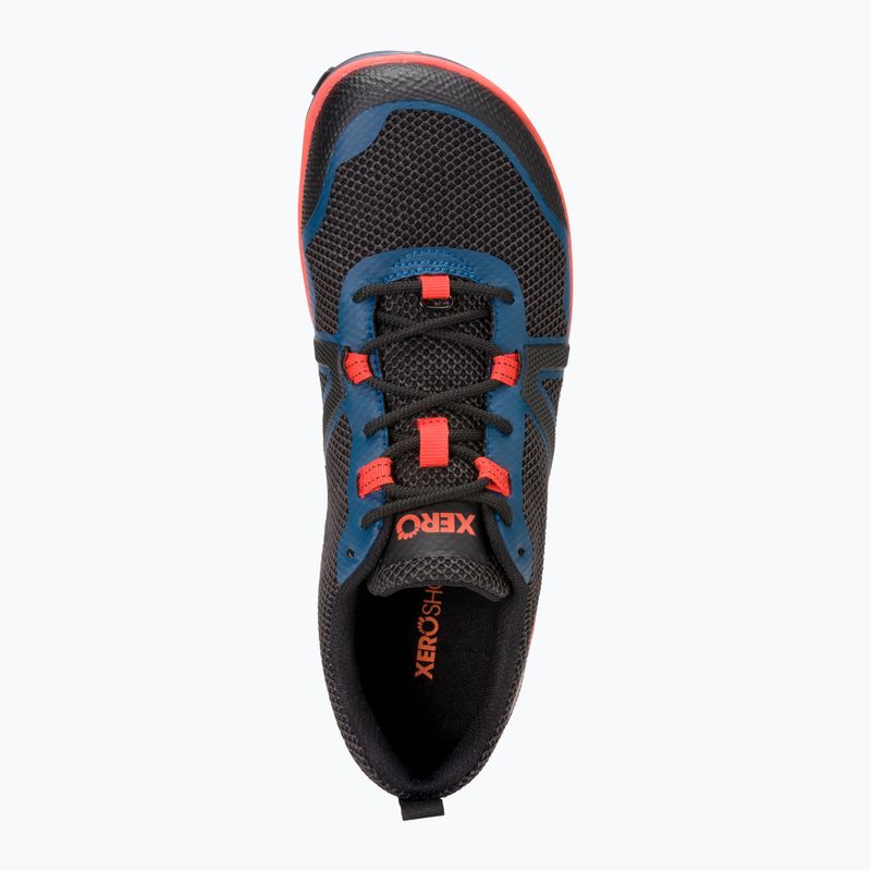 Scarpe a piedi nudi da donna Xero Shoes Scrambler Low sodalite blu / arancione 15